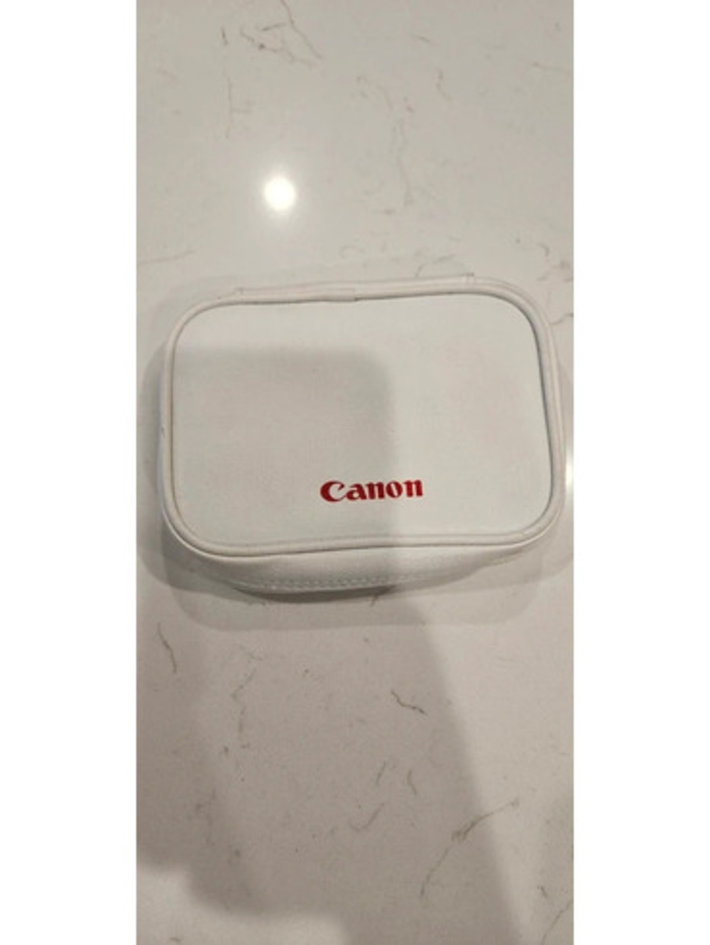 Vintage Canon Camera Lens Cleaning Care Kit White Case Blower Brush 1980-1990